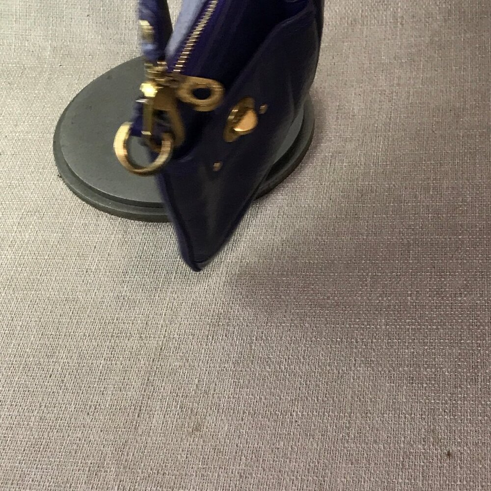 Marc Jacobs Purple Python Percy Turnlock Crossbod… - image 8